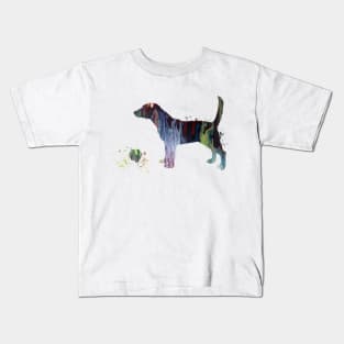 Beagle Art Kids T-Shirt